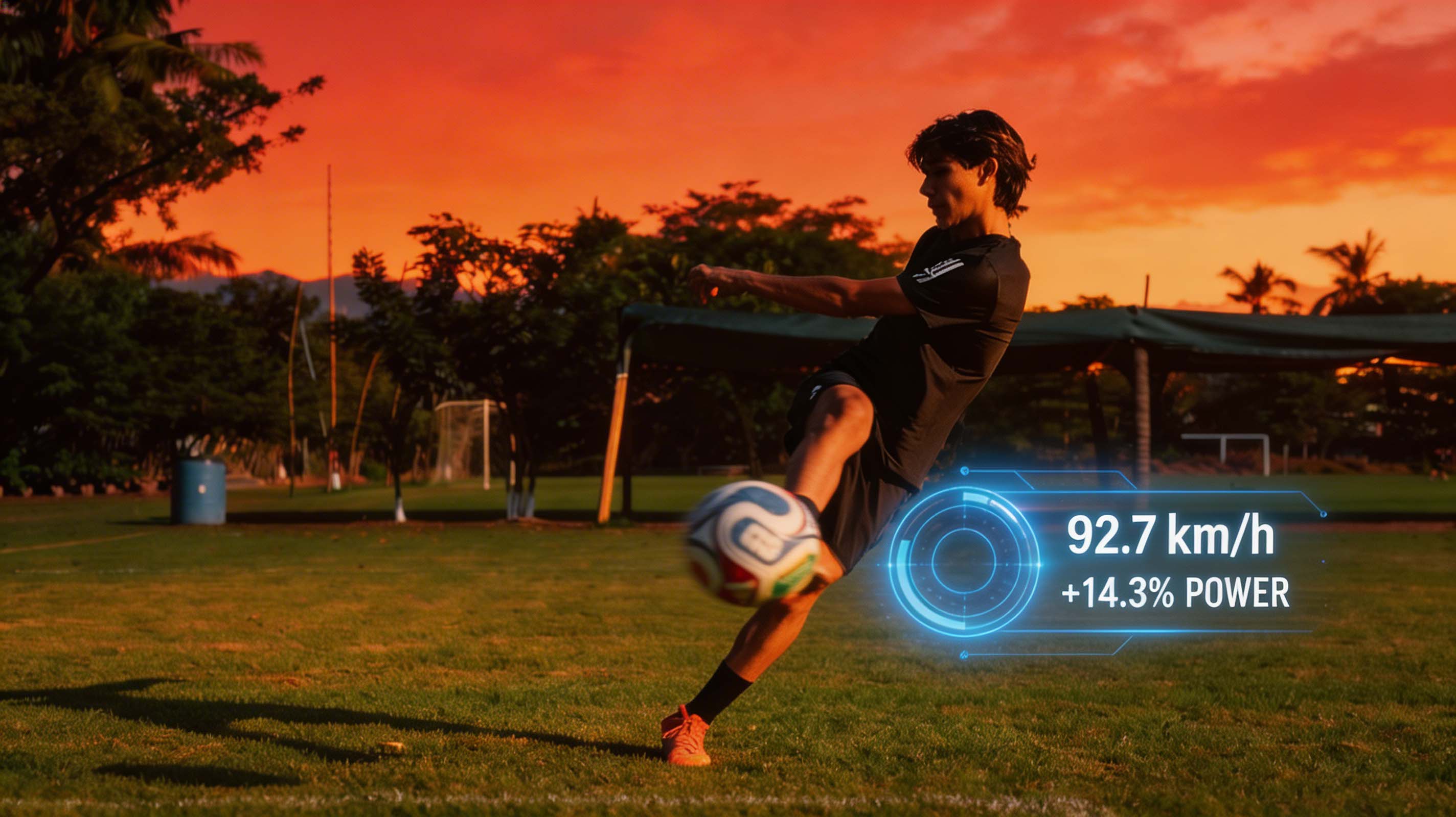 Player with data overlay